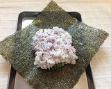 豚のしそ梅チーズおにぎらず作り方4写真