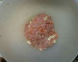 ☆ふわふわはんぺんの肉詰め揚げ☆作り方3写真