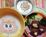 キャラ弁♡プリンセスプリキュア♡アロマ作り方12写真