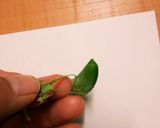 スナップえんどうの筋取りを2本同時に♪作り方2写真