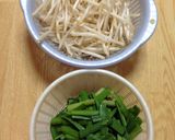 豚肉ともやしの甘辛味噌炒め作り方1写真