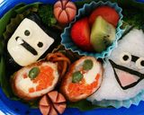 キャラおにぎり☆妖怪パッド作り方4写真