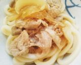 ☆生姜焼き☆さっぱりうどん作り方5写真