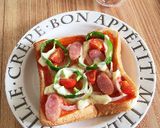 ☆簡単☆わが家の朝食ピザトースト作り方7写真