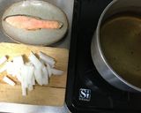 家の食材で☆簡単シャケご飯作り方1写真