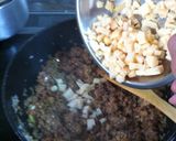 肉みそのっけ油そば作り方5写真