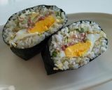 アボカド&コンビーフのおにぎらず作り方5写真