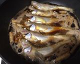 ハタハタの煮付け〜ごぼう入り作り方2写真