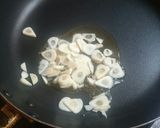 豆苗のニンニク炒め作り方6写真