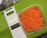 マーマレードとアマニ油の人参ラペ作り方1写真