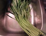 我が家の定番 空芯菜ピリ辛炒め作り方1写真