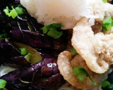 素揚げ茄子と豚肉のご馳走そうめん作り方5写真