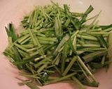 我が家の定番 空芯菜ピリ辛炒め作り方5写真
