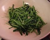 我が家の定番 空芯菜ピリ辛炒め作り方6写真