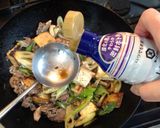 がっつり系 プルコギビーフと厚揚の炒め物作り方7写真