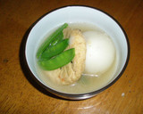 おやじの暇つぶし料理ー蕪とがんもの併せ煮作り方6写真