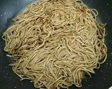 ～＊おろしソースのあんかけ焼き蕎麦＊～作り方5写真