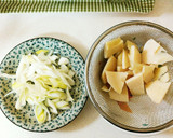 ♬たけのこときくらげの中華かき玉スープ♬作り方2写真