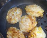 長芋とコーンで落とし焼き作り方3写真