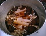 簡単ヘルシー　筍　椎茸　鶏ささみの　煮物作り方3写真