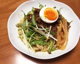 お店の味♬ 簡単 ごまだれ肉つけ麺 ！作り方7写真
