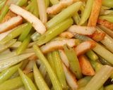 簡単♪シャキシャキふきの炒め物作り方4写真