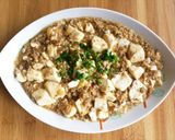 速攻彡辛くない♡新玉ねぎde麻婆豆腐作り方3写真