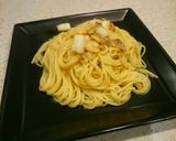 塩レモンのシーフードパスタ作り方5写真