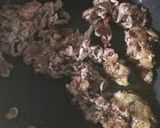 カサ増し！牛コマのじゃがいも炒め作り方3写真