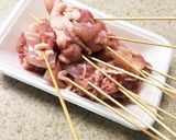 BBQで!鶏モモ肉の北京ダック風作り方1写真