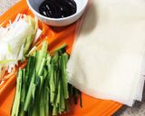 BBQで!鶏モモ肉の北京ダック風作り方2写真