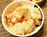 豚肉の混ぜ込みおこわ作り方8写真