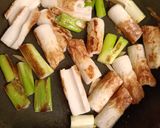簡単！お弁当にも！ちくわとねぎの生姜入り甘辛炒め作り方2写真