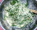 おから入り＊にらせんべい＊作り方5写真