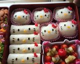運動会弁当にも…遠足弁当2014キャラ弁作り方1写真