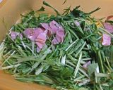 ❁水菜ベーコンマヨ合え❁作り方2写真