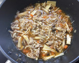 中華風♬豚肉ときのこの卯の花作り方5写真
