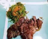 やみつき♪豆苗のゴマ油炒め作り方3写真