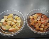 お弁当に♪　レンジで林檎のワイン煮♡作り方2写真