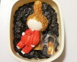 キャラ弁・セカオワのり弁もっちさん風作り方9写真