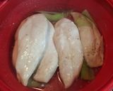 簡単！ささみと彩り野菜のチーズソースがけ作り方5写真