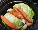 【ストウブ】キャベツの蒸し焼き作り方5写真