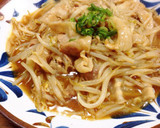 ご飯進む♪鶏肉ともやしのとろとろタレ炒め作り方5写真