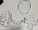 ニンニンジャー キャラ弁作り方2写真