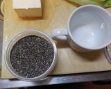 豆腐のレタス巻きとチアシード作り方1写真