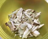 中華風♬豚肉ときのこの卯の花作り方2写真