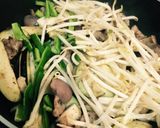 【簡単】砂肝のモヤシ野菜炒め作り方3写真