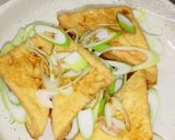 レンジでチンするだけ！厚揚げチーズ作り方3写真