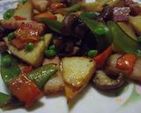 筍とスナップえんどうの中華炒め作り方7写真