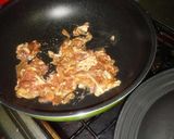 節約焼き肉丼もどき作り方5写真